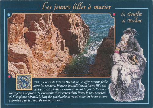 Les jeunes filles à marier Le Gouffre de Bréhat