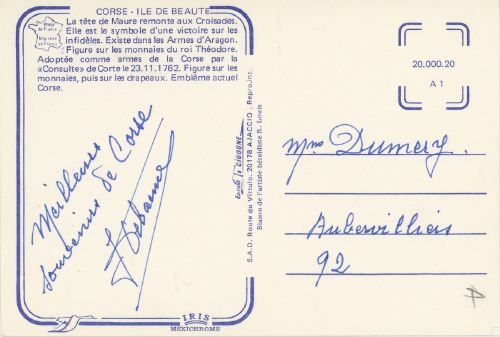 Légende de la Tête de Maure
