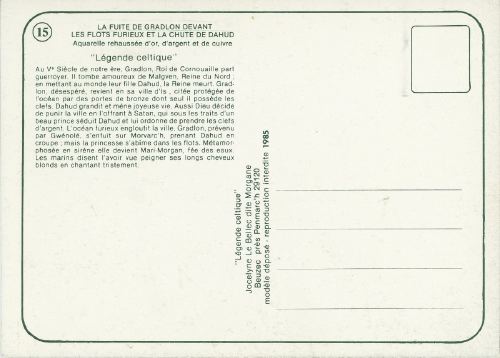 La Fuite de Gradlon devant les flots furieux