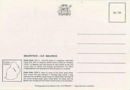 Pieter Both Mauritius