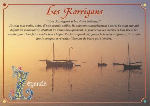 Les Korrigans à bord des bateaux