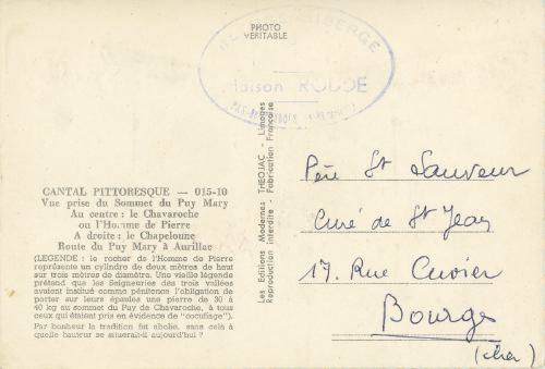 Le Rocher de l'Homme de pierre