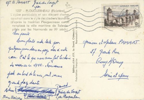 L'Eglise paroissiale et son élégant clocher…