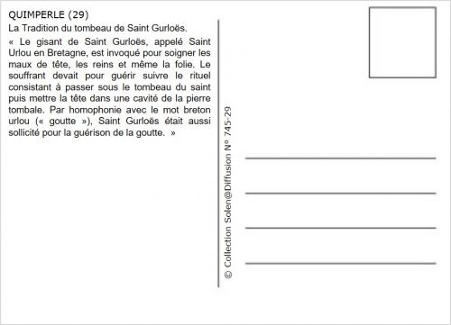 La Tradition du tombeau de Saint Gurloës