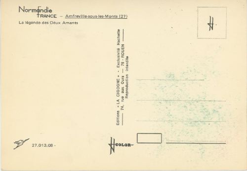 Amfreville-sous-les-Monts Sa côte des Deux-Amants